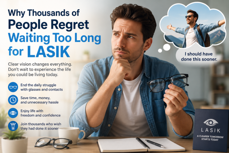 Why Thousands of People Regret of Waiting Too Long for LASIK