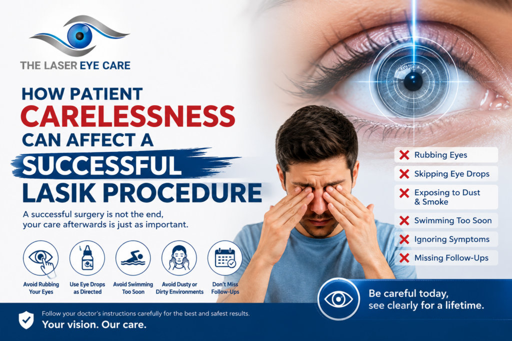 LASIK aftercare mistakes to avoid after a successful LASIK procedure