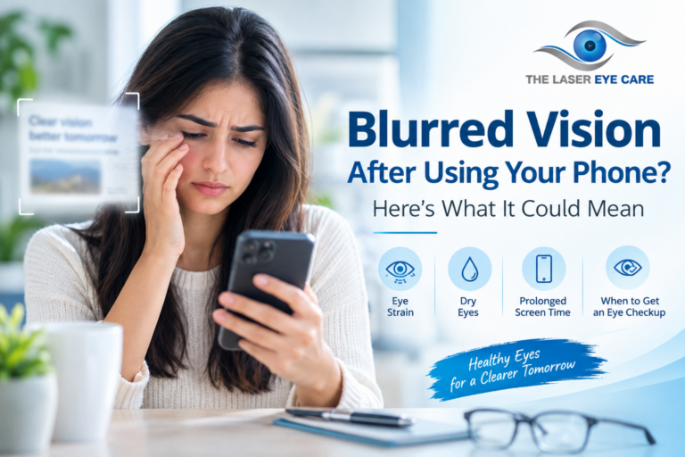 Blurred Vision After Using Your Phone? Here’s What It Could Mean